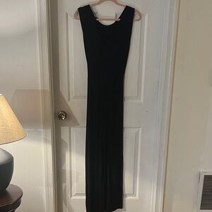 Elegant Black Sleeveless Dress